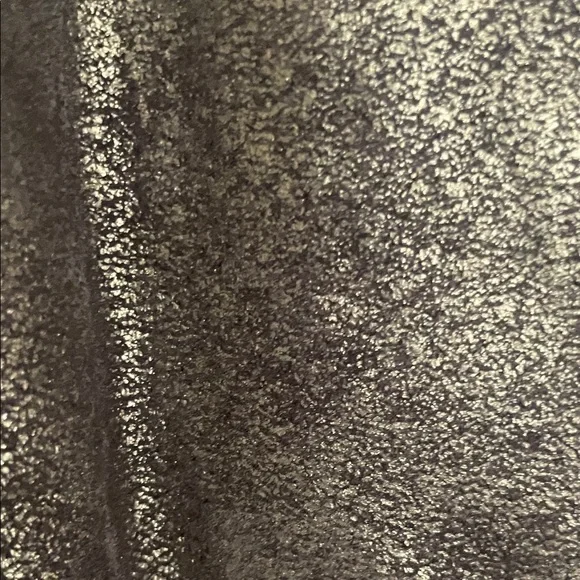 Pamela McCoy Leather Bronze Trench Coat - Picture 3 of 13